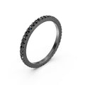 Eternity in oro  black 18kt  e diamanti black