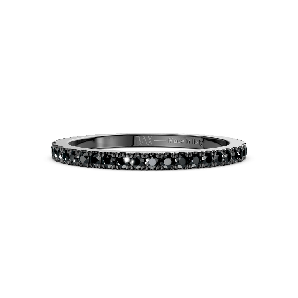 Eternity in oro  black 18kt  e diamanti black