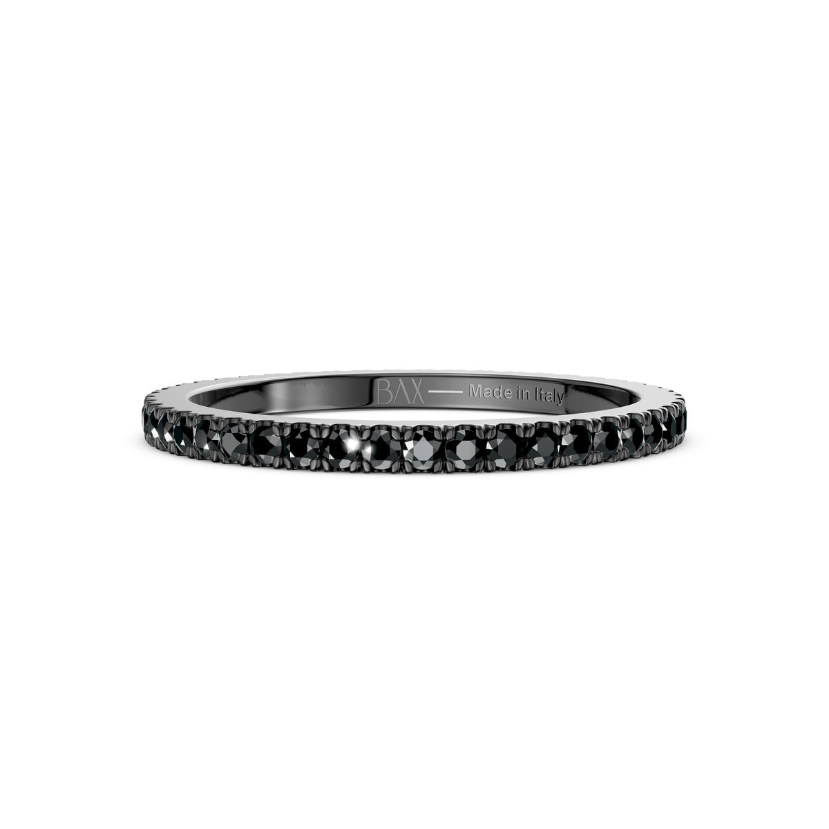 Eternity in oro  black 18kt  e diamanti black